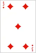 5 de carreau