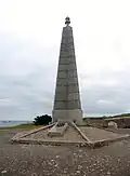 Le monument commémoratif en la mémoire des résistants emprisonnés au fort de Penthièvre.