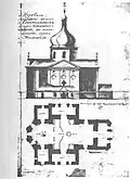Église Saint-Constantin-et-Sainte-Hélène Plan de 1841