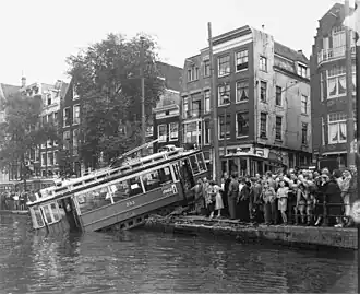 Accident de tram le 6 septembre 1950