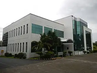 Bâtiment principal du PhilRice, à Muñoz.