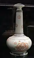 Faïence de Langeais. Vase au corps renflé