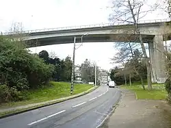 Le pont du Forestou sur la rue Pierre-Semard.