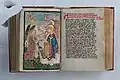 manuscrit 717-2 Recueil des vies de saints, du début du XVIe&nbsp;siècle, appartenant à Dorotea von Kippenheim,  sœur du couvent des Unterlinden, écrit et copié à Colmar