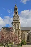 Une vue de l'église Saint-Patrice.