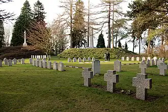 Cimetière militaire germano-britannique.