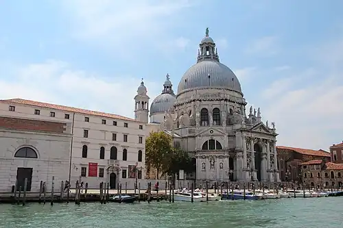 La basilique vue du Grand Canal.
