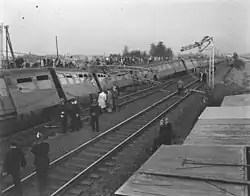 Bogies Jacobs des trois remorques de tête.