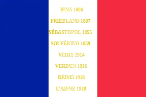 drapeau du 100e&nbsp;régiment d'infanterie de ligne