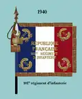 Drapeau modèle de 1940 (avers)