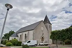 Extérieur de l'église Saint-Martin.