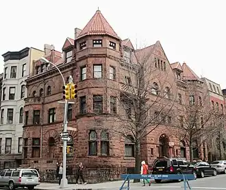 Adams House à Brooklyn, construite en 1888