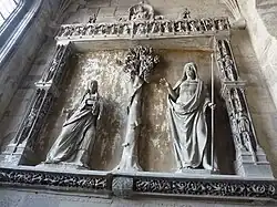 Noli me tangere, partie d'un retable du XVIe.