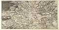 Reproduction de Effluxus Mosae et Duorum Cornuum Rheni in: Mare Britannicu[m]