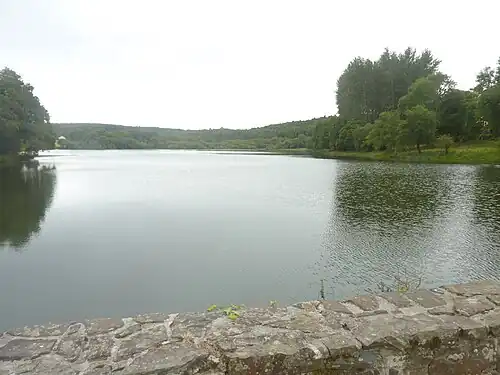 Dirinon : l'étang du Roual.