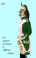 14e&nbsp;régiment de dragons après 1791