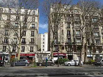 Trouée 14 boulevard de Port-Royal.