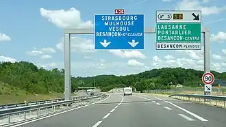 Image illustrative de l’article Autoroute A36 (France)