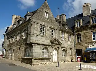 Lesneven : maison de commerce du XVIIe&nbsp;siècle.