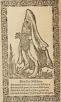 1601, Zacharias Heyns, Den Zee Bisschop, Dracht-Thoneel