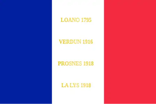 Drapeau du 166e&nbsp;régiment d'infanterie de ligne