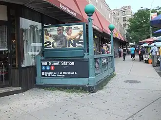 Image illustrative de l’article 168th Street (métro de New York)