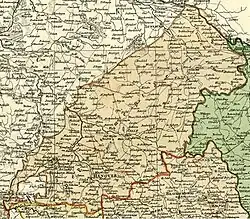 Le département de l'Aller en 1811