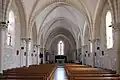 Nef de l'église Saint-Louis.