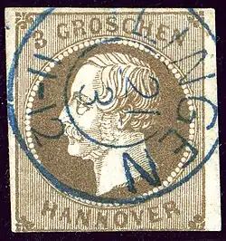 Lingen dans le Royaume de Hanovre en 1861, Roi Georges.