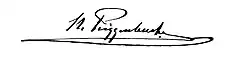 signature de Niklaus Riggenbach