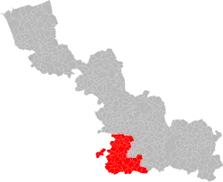 La dix-huitième circonscription en 1986.
