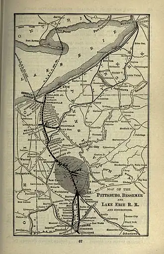 Image illustrative de l’article Bessemer and Lake Erie Railroad