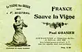 Plaquette souvenir de la CGV éditée lors du salon de Narbonne en 1909