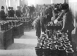 Usine d'obus à Samara, 1915