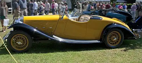 Bugatti Type 44 Roadster Graber 1927