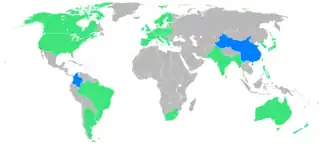 Pays participants aux Jeux olympiques d'été de Los Angeles en 1932