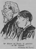 Marie de Roux et Georges Calzant, avocats des parties civiles.