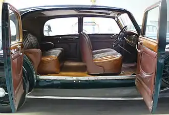 Intérieur berline Vanvooren 1937