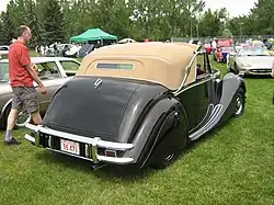 Drophead coupé de 1949.