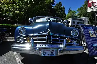 Calandre du modèle 1949.