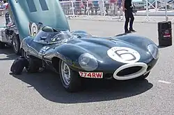 Jaguar Type D n°6 de 1955
