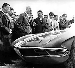 Présentation de la 350 GTV, 1963.