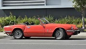 Triumph Spitfire MkIV en Nouvelle-Zélande.