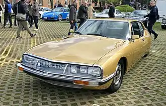 Une Citroën SM à Bicester Heritage.