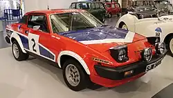 La TR7 V8 de T. Pond (1980)