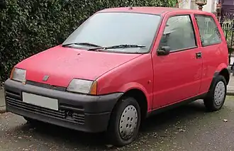 Fiat Cinquecento, 1991 - 1998.