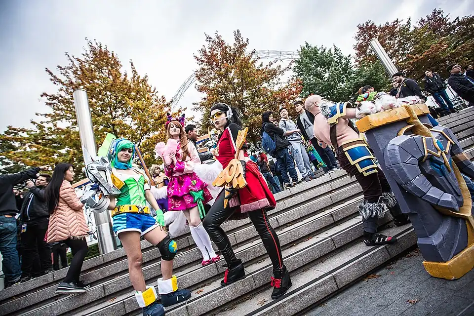 Cosplay de Vayne avec le skin « SKT T1 Vayne »