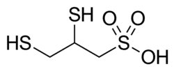 Image illustrative de l’article Acide 2,3-dimercapto-1-propanesulfonique