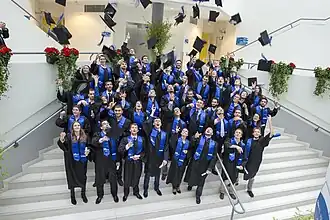Remise des diplômes des étudiants en Génie atomique, INSTN Saclay. © L.Godart/CEA