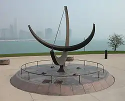 Man Enters the Cosmos (Cadran solaire).